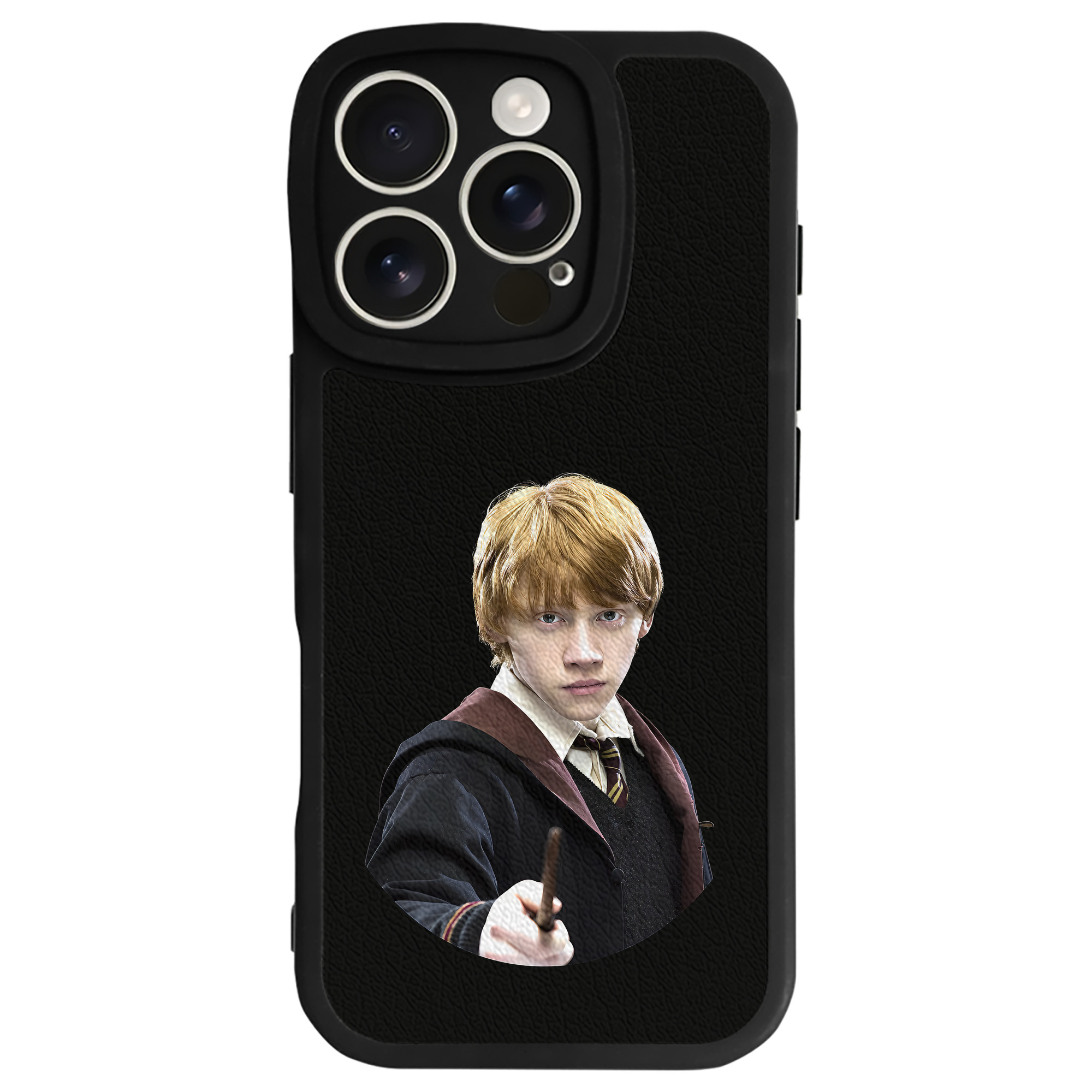 （画像用） Harry Potter ハリー・ポッターシリーズ 【iPhone 16シリーズ対応】シリコンスマホケース（レザー調） 材質：シリコン